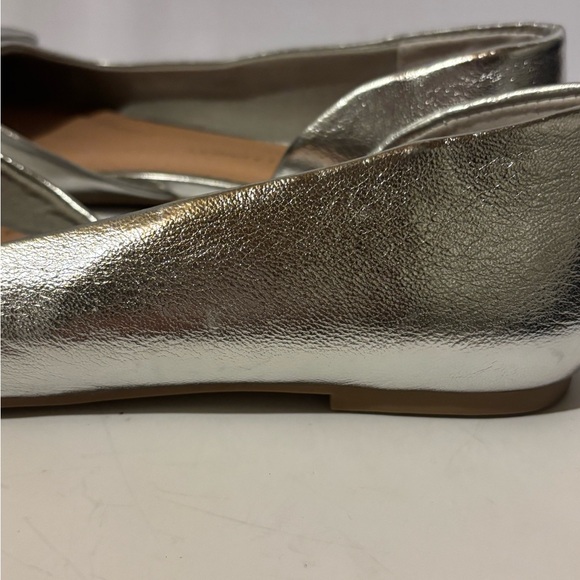 Chinese Laundry Metallic Silver Flats with Buckle - Picture 9 of 13